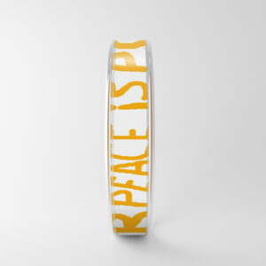 peace is power bracelet design by you you